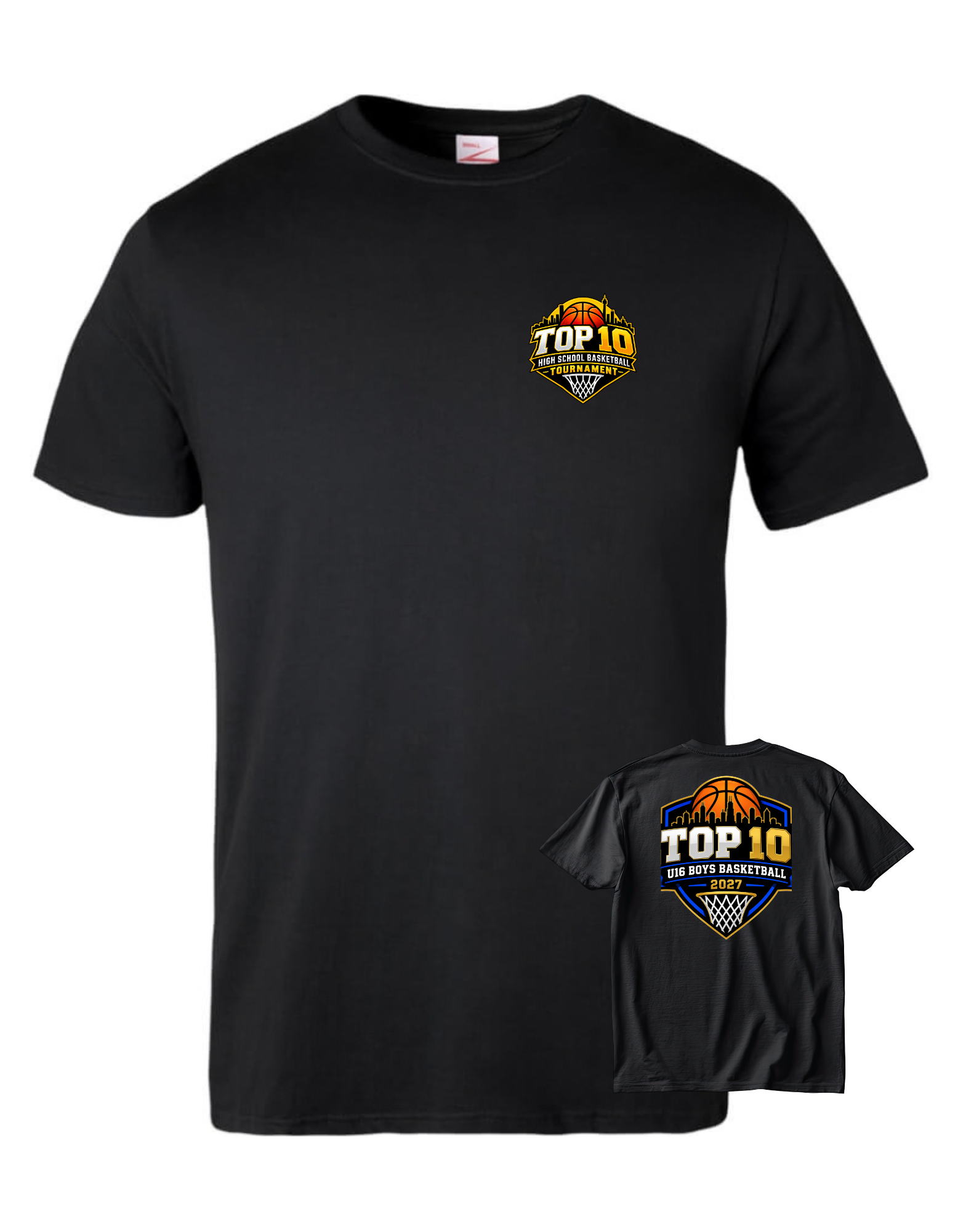 U16 Boys 2027 Tee — Black
